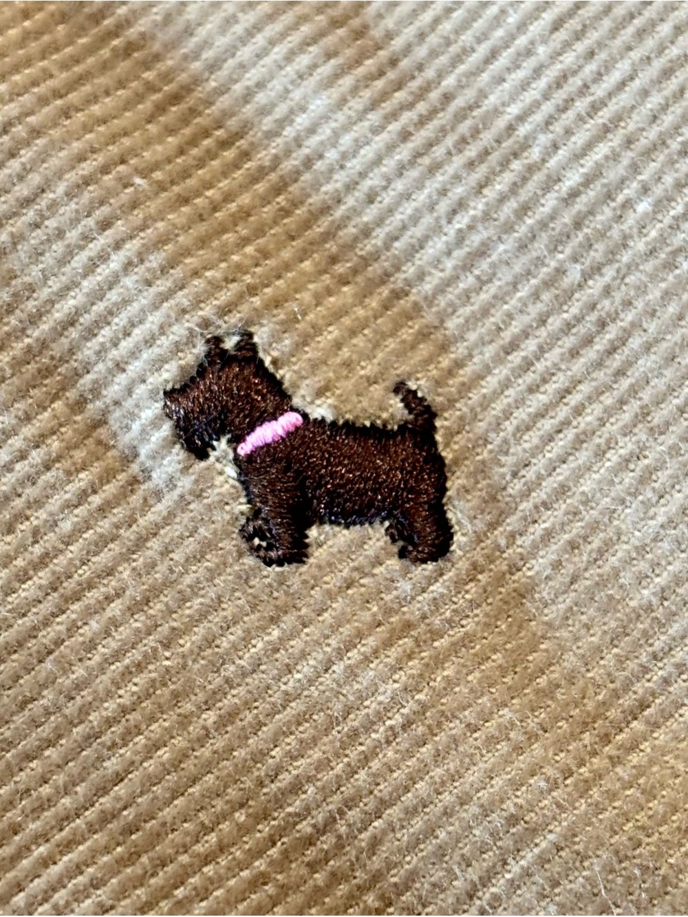 Lilly Pulitzer Vintage Corduroy Blazer Scottie Dog Embroidered Elbow Patch 12 - Picture 3 of 15